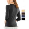 imageWomens  Sleeve Crew Neck Top Black XLarge
