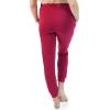imageWomens Modal Cuff Joggers with Pockets Burgundy Small