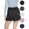 imageWomens Modal Ruffle Waist Skater Skirt Black Large