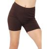imageGirls Oh So Soft Biker Shorts Brown XLarge