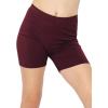 imageGirls Oh So Soft Biker Shorts Burgundy Small