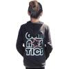 imageSTRETCH IS COMFORT Girls Glitter  Gymnastics Hooded Jacket  Youth Size 412
