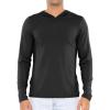 imageSTRETCH IS COMFORT Mens Oh So Soft Luxe Long Sleeve Stretch Tee Shirt Hoodie