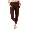 imageWomens Premium Stretch Modal Cuff Joggers Pants with Pockets  Small  Large