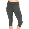 imageWomens and Plus Foldover Oh So Soft KneeLength Leggings  Small  3X AdultCharcoal Grey