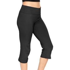 imageSTRETCH IS COMFORT Womens Capri Yoga Pants Black Large