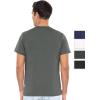 imageSTRETCH IS COMFORT Mens Oh So Soft Luxe Stretch Basic Pocket TeeCharcoal Gray