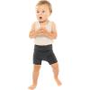 imageSTRETCH IS COMFORT Toddler Infant Leggings Tights 5 Pack  Stretchy Leggings  3 Months  24 MonthsBlack 5 Pack Shorts