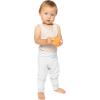 imageSTRETCH IS COMFORT Toddler Infant Leggings Tights 5 Pack  Stretchy Leggings  3 Months  24 MonthsWhite 5 Pack