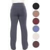 imageSTRETCH IS COMFORT Women Plus Size High Waist Ultra Flex Capri and FullLength Bootcut Yoga Pants  Comfy Leggings  XL7XDark Gray