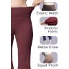 imageSTRETCH IS COMFORT Women Plus Size High Waist Ultra Flex Capri and FullLength Bootcut Yoga Pants  Comfy Leggings  XL7XOffwhite