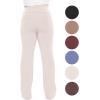 imageSTRETCH IS COMFORT Women Plus Size High Waist Ultra Flex Capri and FullLength Bootcut Yoga Pants  Comfy Leggings  XL7XOffwhite