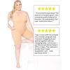 imageSTRETCH IS COMFORT Womens Cotton Camisole Unitard Shorties Beige Small