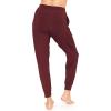 imageSTRETCH IS COMFORT Womens Cuffed Pleated Joggers Black Medium
