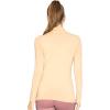 imageSTRETCH IS COMFORT Womens Oh So Soft Classic Fit Long Sleeve Mock Neck Top Beige Medium