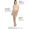 imageSTRETCH IS COMFORT Womens Ruched Pencil Knee Length Skirt Beige Large