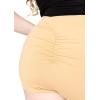 imageSTRETCH IS COMFORT Womens Scrunch Butt Shorts Beige 3X