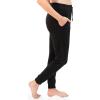 imageWomens Modal Cuff Joggers with Pockets Black Large