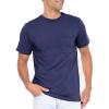 imageSTRETCH IS COMFORT Mens Oh So Soft Luxe Stretch Basic Pocket TeeNavy Blue