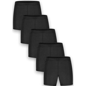 imageSTRETCH IS COMFORT Toddler Infant Leggings Tights 5 Pack  Stretchy Leggings  3 Months  24 MonthsBlack 5 Pack Shorts