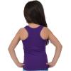 imageSTRETCH IS COMFORT Girls Cotton Mermaid Seashell Sparkly Ariel Tank Top Purple XSmall