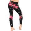 imageSTRETCH IS COMFORT Oh So Soft Youth Girls Prints LeggingsBlack Floral