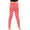 imageSTRETCH IS COMFORT Oh So Soft Youth Girls Prints LeggingsRed White Polkadot