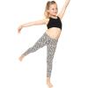 imageSTRETCH IS COMFORT Oh So Soft Youth Girls Prints LeggingsWhite Cheetah
