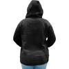 imageSTRETCH IS COMFORT Womens and Plus Size Soft Hoodie with Extra Side Seam Zippered Pocket  Cozy and Functional  S5XBlack