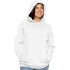 imageSTRETCH IS COMFORT Womens and Plus Size Soft Hoodie with Extra Side Seam Zippered Pocket  Cozy and Functional  S5XWhite