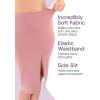 imageWomens and Plus Oh So Soft High Waist Midi Skirt with Side Slit