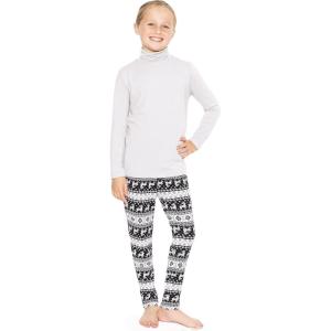 imageOh So Soft Youth Girls Long Sleeve Turtleneck and Leggings Set Top and Bottom
