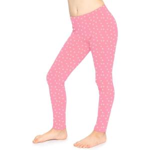 imageSTRETCH IS COMFORT Oh So Soft Youth Girls Prints LeggingsPink Daisies