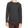 imageSTRETCH IS COMFORT Girls Oh So Soft Long Sleeve Crew Neck TopBlack