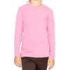 imageSTRETCH IS COMFORT Girls Oh So Soft Long Sleeve Crew Neck TopLight Pink