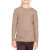 imageSTRETCH IS COMFORT Girls Oh So Soft Long Sleeve Crew Neck TopMocha