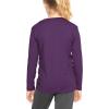 imageSTRETCH IS COMFORT Girls Oh So Soft Long Sleeve Crew Neck TopPurple