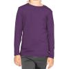 imageSTRETCH IS COMFORT Girls Oh So Soft Long Sleeve Crew Neck TopPurple
