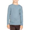 imageSTRETCH IS COMFORT Girls Oh So Soft Long Sleeve Crew Neck TopSlate Blue