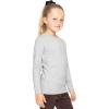 imageSTRETCH IS COMFORT Girls Oh So Soft Long Sleeve Crew Neck TopHeather Gray