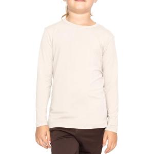 imageSTRETCH IS COMFORT Girls Oh So Soft Long Sleeve Crew Neck TopOffwhite