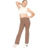 imageSTRETCH IS COMFORT Girls High Waist Ultra Flex Bootcut Yoga Pants  Size 416Mocha