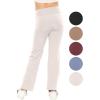 imageSTRETCH IS COMFORT Girls High Waist Ultra Flex Bootcut Yoga Pants  Size 416Offwhite