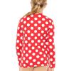 imageSTRETCH IS COMFORT Youth Girls Oh So Soft Long Sleeve Crew Neck Top  Sizes 216  Essential BasicsRed White Polkadot
