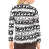 imageSTRETCH IS COMFORT Youth Girls Oh So Soft Long Sleeve Crew Neck Top  Sizes 216  Essential BasicsReindeer