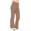 imageSTRETCH IS COMFORT Girls High Waist Ultra Flex Bootcut Yoga Pants  Size 416Mocha