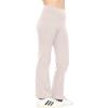 imageSTRETCH IS COMFORT Girls High Waist Ultra Flex Bootcut Yoga Pants  Size 416Offwhite