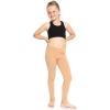imageGirls 2 Pack Oh So Soft Footless Leggings  Stretchy  Size 214Beige  Beige