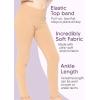 imageGirls 2 Pack Oh So Soft Footless Leggings  Stretchy  Size 214Beige  Beige
