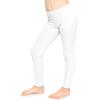 imageGirls Pack of 3 Oh So Soft Footless Leggings  Size 214White